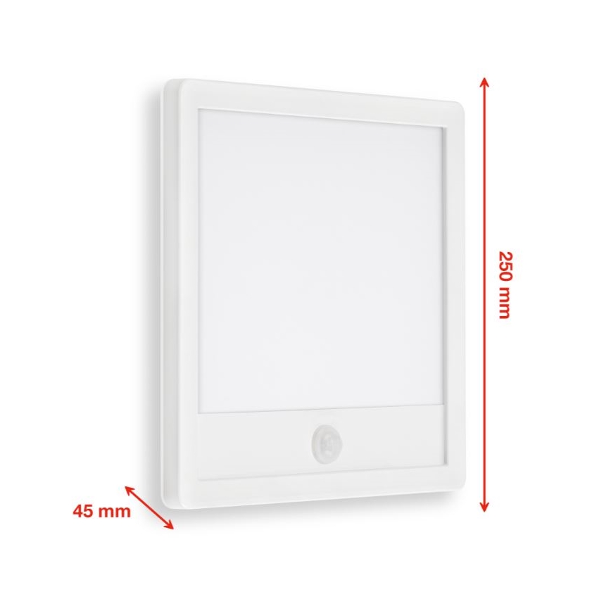 Telefunken 313806TF - Applique murale extérieure avec détecteur LED/15W/230V IP44
