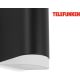 Telefunken 314905TF - Applique murale LED extérieure 2xGU10/5W/230V IP44 noir