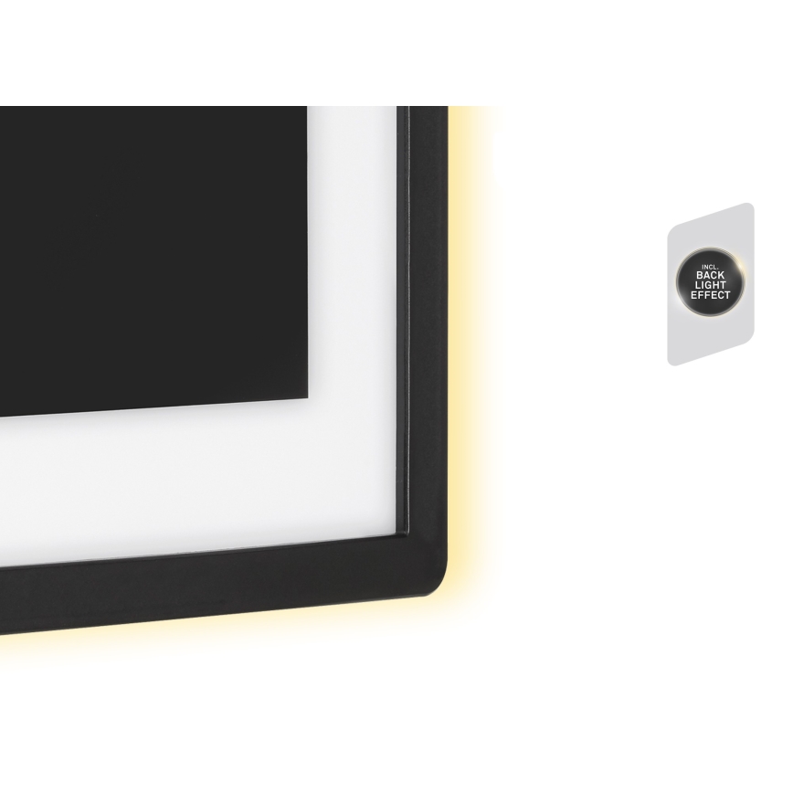 Telefunken 315905TF - Applique murale extérieure LED/15W/230V IP44 4000K noire