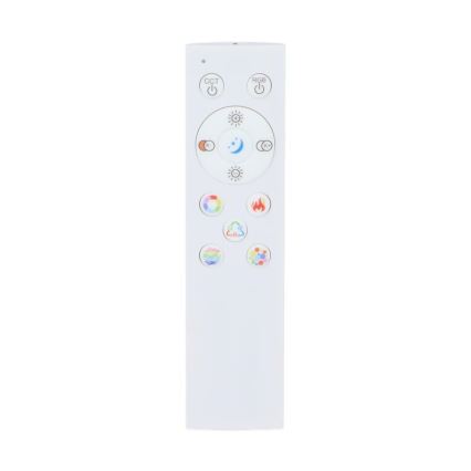 Telefunken 320104TF - Plafonnier LED RGBW dimmable LED/21W/230V 3000-6500K Ø 45 cm + télécommande