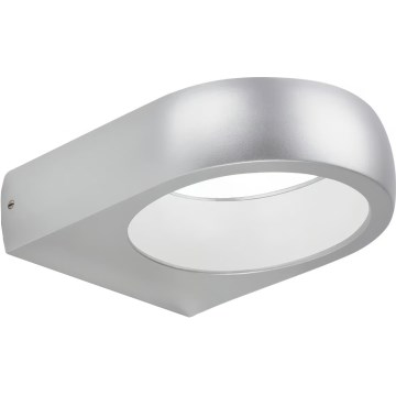Telefunken 320204TF - Applique murale d'extérieur LED, 6,5 W, 230 V, IP44, chrome mat