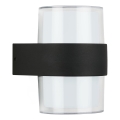 Telefunken 320405TF - Applique murale d'extérieur 2xLED/8W/230V IP44 noire