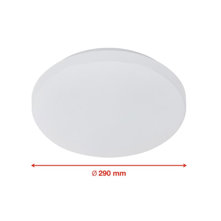 Telefunken 601506TF - Plafonnier LED salle de bain avec un détecteur LED/12W/230V IP44
