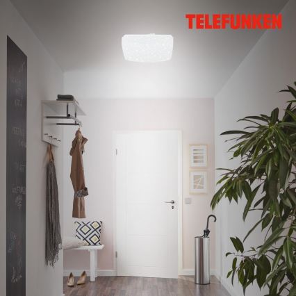 Telefunken 601906TF - Plafonnier avec détecteur LED/12W/230V 4000K