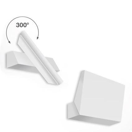 Telefunken - Applique murale d'extérieur LED/10W/230V IP44 blanche