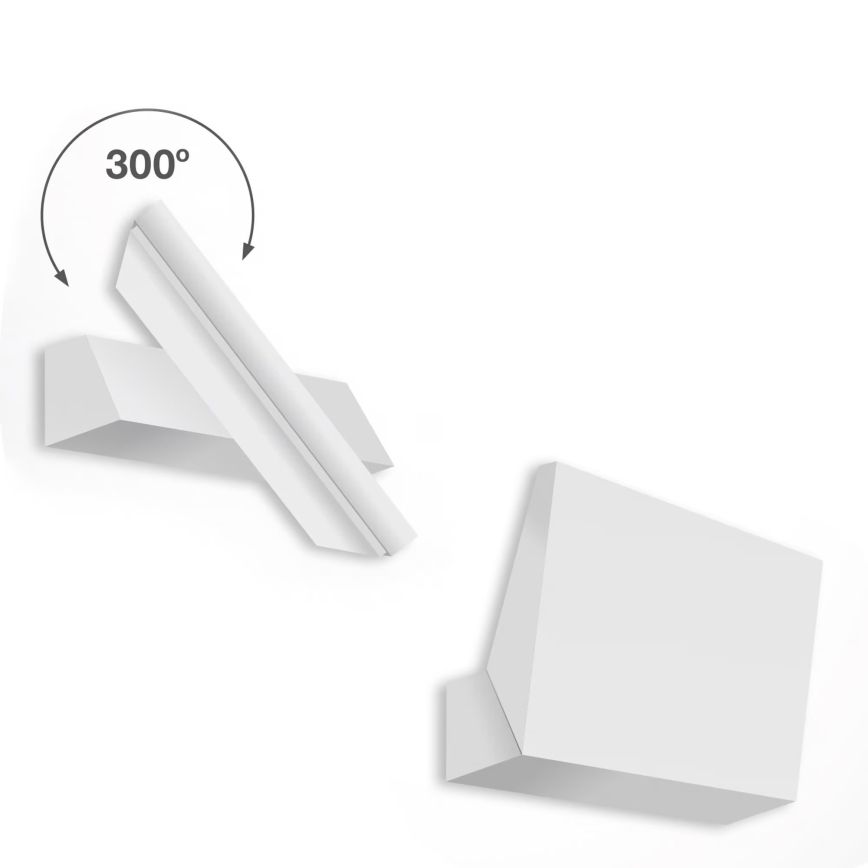 Telefunken - Applique murale d'extérieur LED/10W/230V IP44 blanche