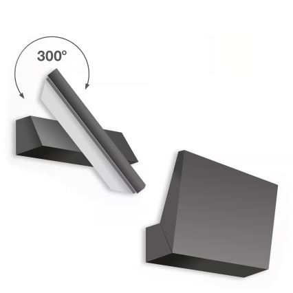 Telefunken - Applique murale extérieure LED/10W/230V IP44 noire