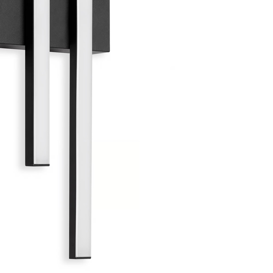 Telefunken - Applique murale LED d'extérieur 2xLED/4W/230V 4000K IP44 noir