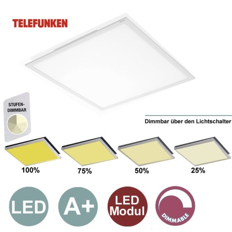 Telefunken - Panneau LED à intensité variable 1xLED/36W/230V