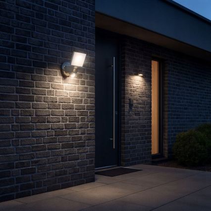 Telefunken - Projecteur LED avec détecteur LED/16W/230V