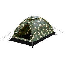 Tente pour 2 personnes PU 2000 mm camouflage