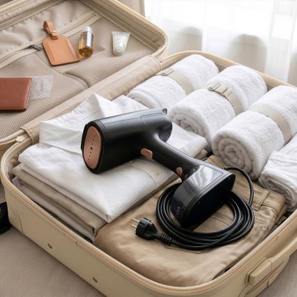 TESLA Electronics AeroGrip - Défroisseur vapeur 2 en 1 1400W/230V