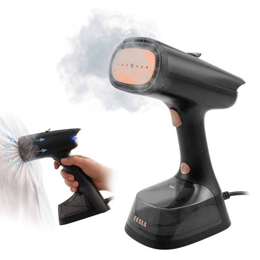 TESLA Electronics AeroGrip - Défroisseur vapeur 2 en 1 1400W/230V