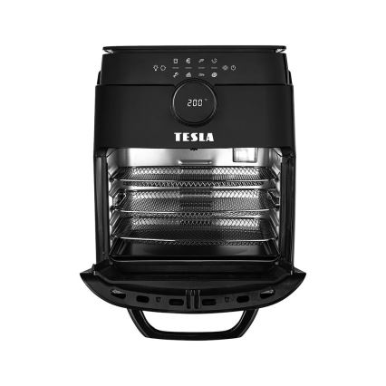 TESLA Electronics AirCook & Grill - Friteuse à air chaud connectée multifonction 12 l 1800W/230V