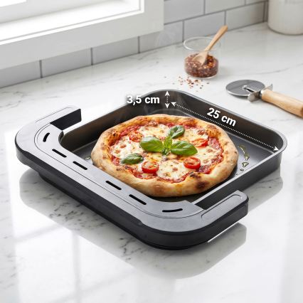 TESLA Electronics AirCook - Friteuse à air chaud à trois zones 14,5 l 2800W/230V noire
