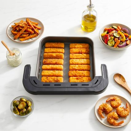 TESLA Electronics AirCook - Friteuse à air chaud à trois zones 14,5 l 2800W/230V noire