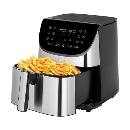 TESLA Electronics AirCook - Friteuse à air chaud numérique multifonction 8 l 1700W/230V