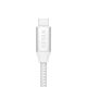 TESLA Electronics - Chargeur USB USB-C 3.2 1m 100W blanc