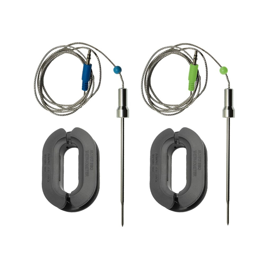 TESLA Electronics Cook - Thermomètre numérique pour viande avec sonde 0-400 °C, 2xAA, IP65