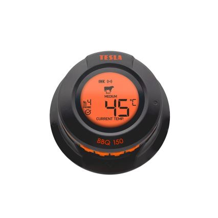 TESLA Electronics Cook - Thermomètre numérique pour viande avec sonde 0-400 °C, 2xAA, IP65