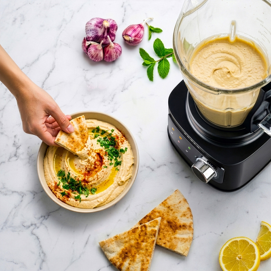 TESLA Electronics CrunchX - Blender de table 1500W/230V noir