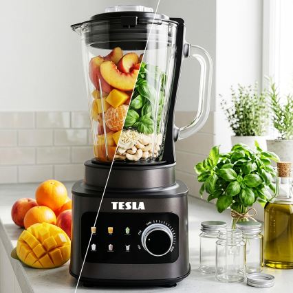 TESLA Electronics CrunchX - Blender de table 1500W/230V noir