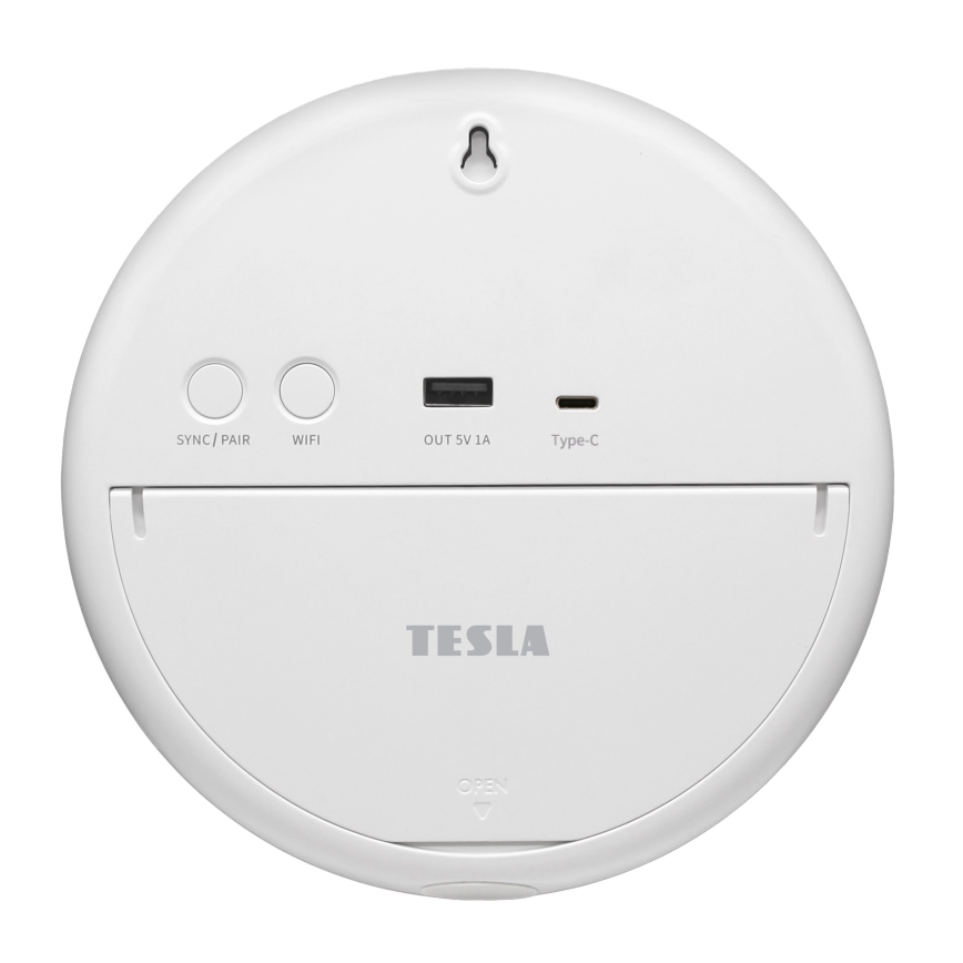 Appareil TESLA Electronics - Station météo intelligente avec capteur, 400 mAh, Wi‑Fi Tuya, IP44
