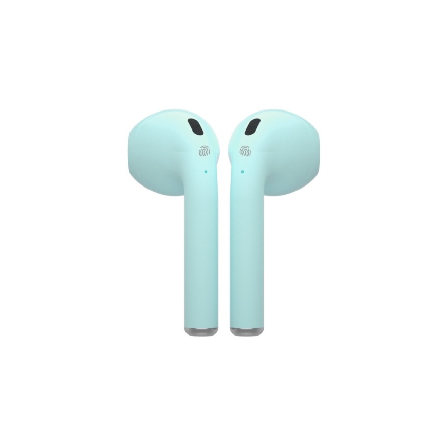 TESLA Electronics - Ecouteurs sans fil 300 mAh + 2x 25 mAh IPX4 turquoise