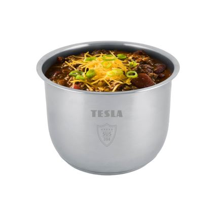 TESLA Electronics EliteCook - Cocotte-minute électrique multifonction et friteuse à air chaud 6 l 12en1 1500W/230V