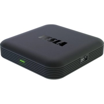 TESLA Electronics MediaBox - Lecteur multimédia UHD Wi-Fi avec télécommande