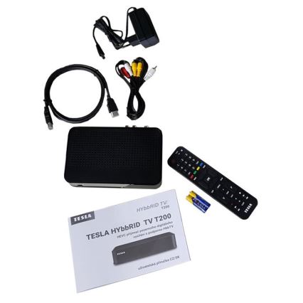 TESLA Electronics - Récepteur DVB-T2 H.265 (HEVC) 12V + télécommande