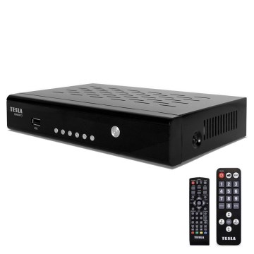 TESLA Electronics - Récepteur DVB-T2 H.265 (HEVC) + x2 télécommande