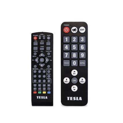 TESLA Electronics - Récepteur DVB-T2 H.265 (HEVC) + x2 télécommande