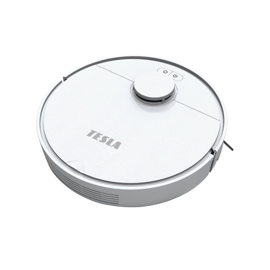 TESLA Electronics RoboStar - Aspirateur robot connecté 2en1 2550 mAh Wi-Fi blanc