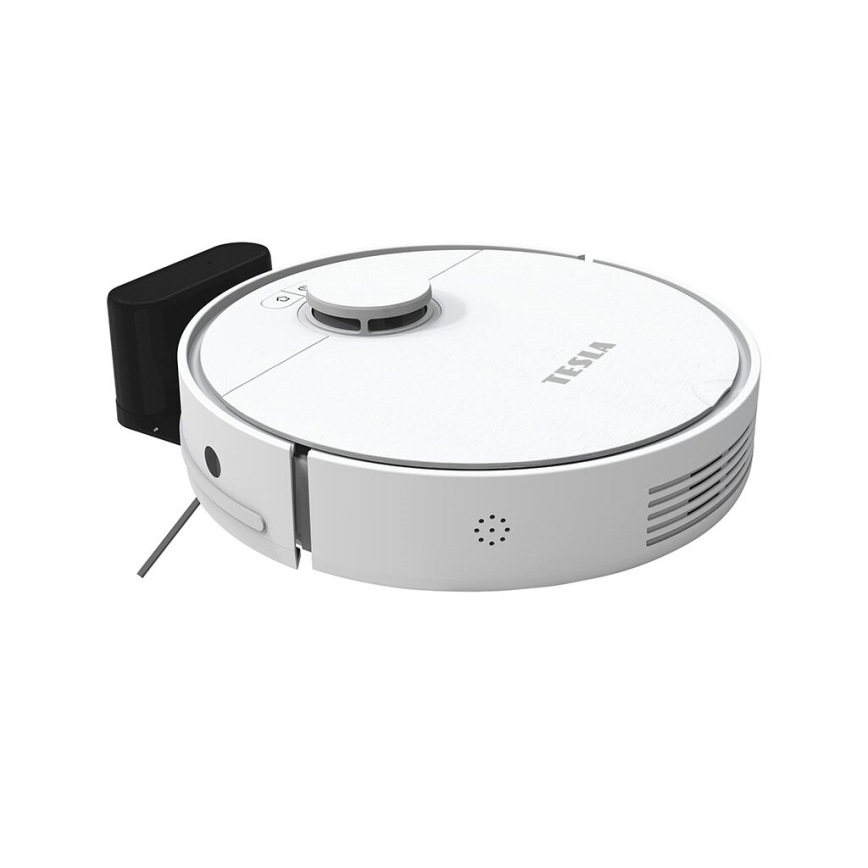 TESLA Electronics RoboStar - Aspirateur robot connecté 2en1 2550 mAh Wi-Fi blanc