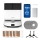 TESLA Electronics RoboStar - Robot aspirateur intelligent 3-en-1 5200 mAh Wi-Fi blanc