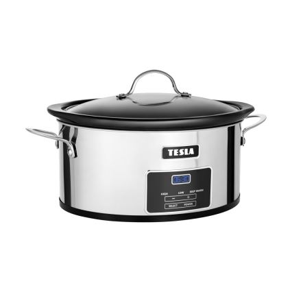 TESLA Electronics SlowCook - Fait-tout 5,6 l 250W/230V