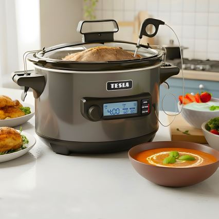TESLA Electronics SlowCook - Mijoteuse 5,6 l 290W/230V