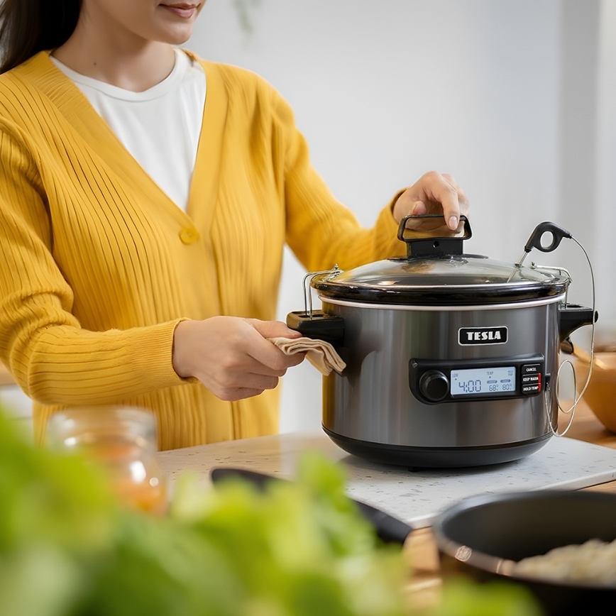 TESLA Electronics SlowCook - Mijoteuse 5,6 l 290W/230V