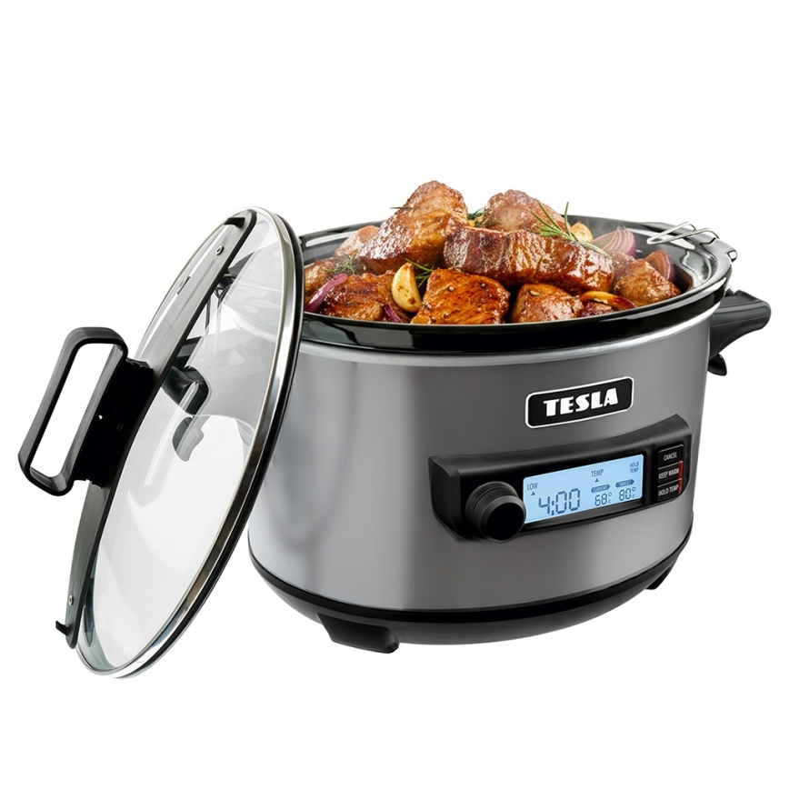 TESLA Electronics SlowCook - Mijoteuse 5,6 l 290W/230V