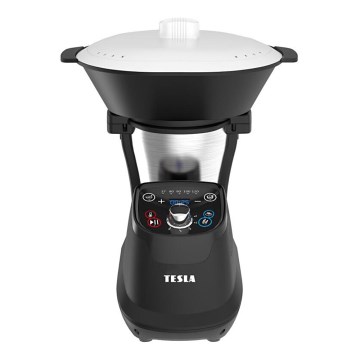 TESLA Electronics ThermoCook - Robot de cuisine multifonctions 1200W/230V acier inoxydable