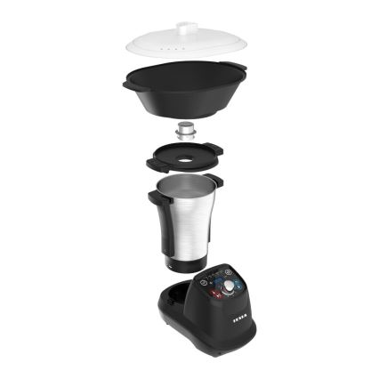TESLA Electronics ThermoCook - Robot de cuisine multifonctions 1200W/230V acier inoxydable
