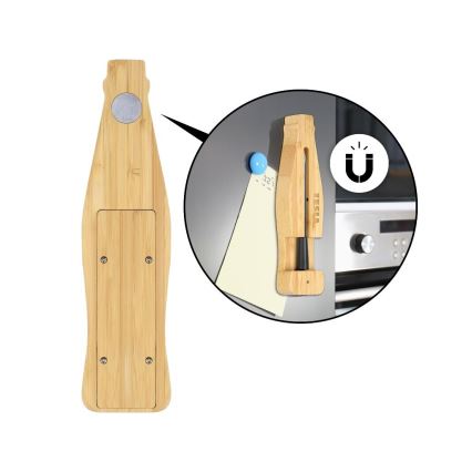 TESLA Electronics - Thermomètre à viande connecté avec base de charge 0-300 °C 5V IP67