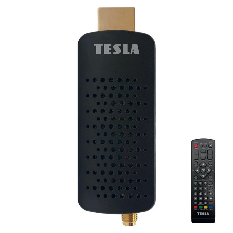 Récepteur TNT HD DVB-T2 Free To Air – Full HD 1080p – H.265 – 1000 Chaînes – Télécommande – Guide TV & Contrôle Parental – Noir