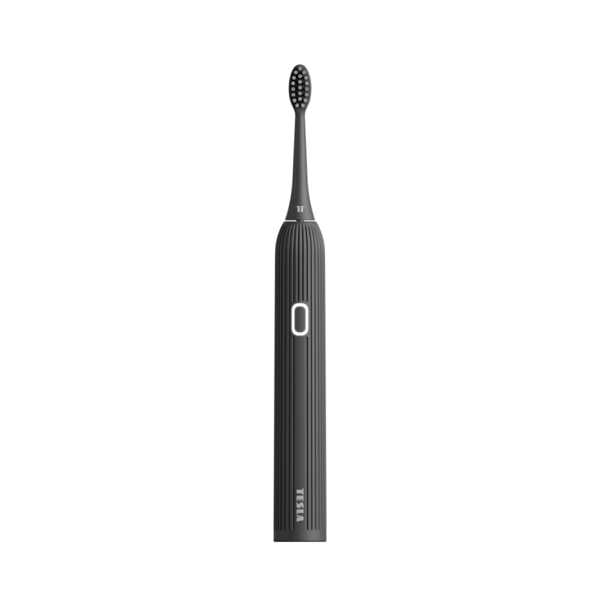 TESLA Smart - Brosse à dents sonique connectée TS200 DELUXE noir