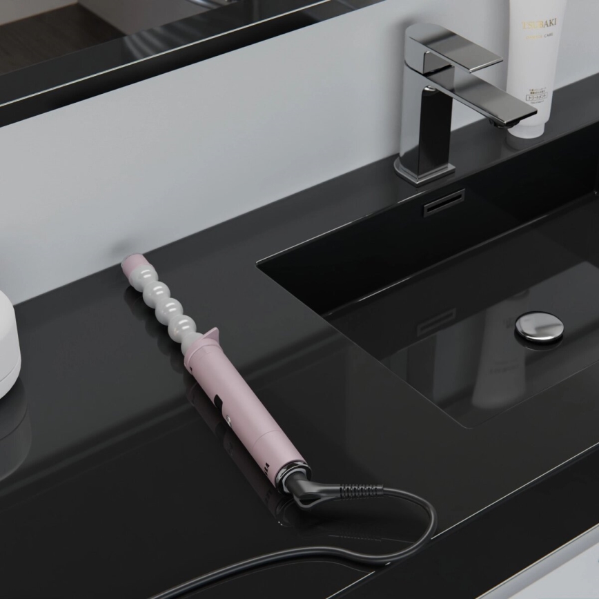 TESLA Smart - Fer à boucler avec écran LED 55W/230V