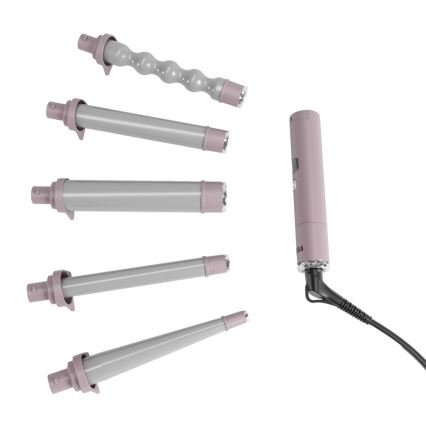 TESLA Smart - Fer à boucler avec écran LED 55W/230V