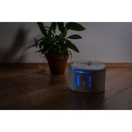 TESLA Smart - Fontaine connectée pour animaux de compagnie avec stérilisation par UV 2,5 l 5V Wi-Fi