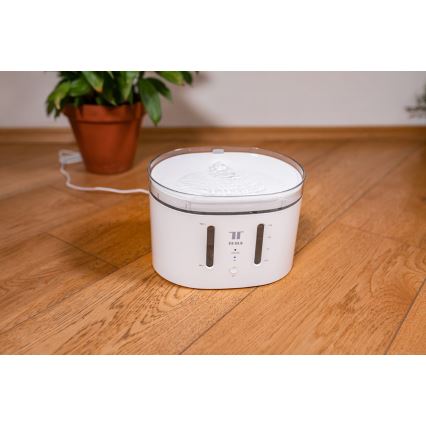 TESLA Smart - Fontaine connectée pour animaux de compagnie avec stérilisation par UV 2,5 l 5V Wi-Fi