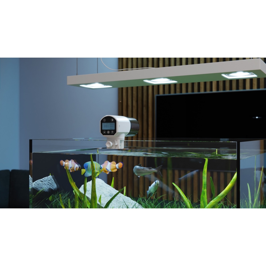TESLA Smart - Mangeoire à poisson automatique connectée 200 ml 5V Wi-Fi